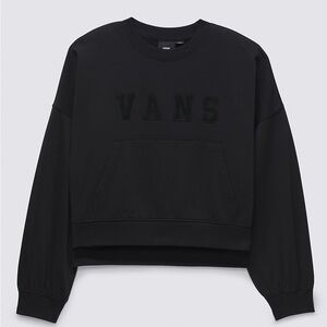 VANS | Lights Out Boyfriend Crew Sweatshirt L